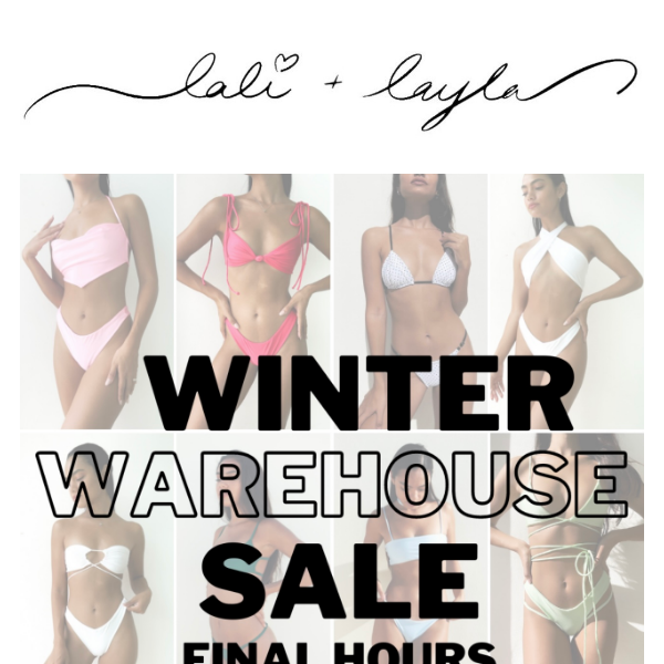 ❤️‍🔥 50%-80% OFF SALE! ❤️‍🔥 Save Extra Today Only On The Last Day Of Our Warehouse Sale!