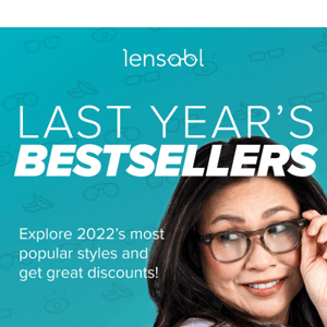 🎉The Results are In! Check out 2022's Most Popular Designer Frames!
