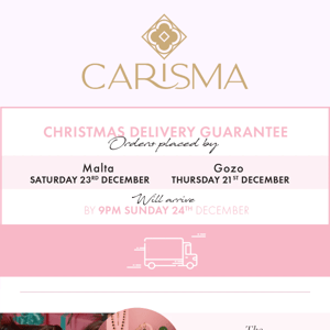 Last Minute Magic ✨Get your orders in by this Saturday, December 23rd, for guaranteed delivery!
