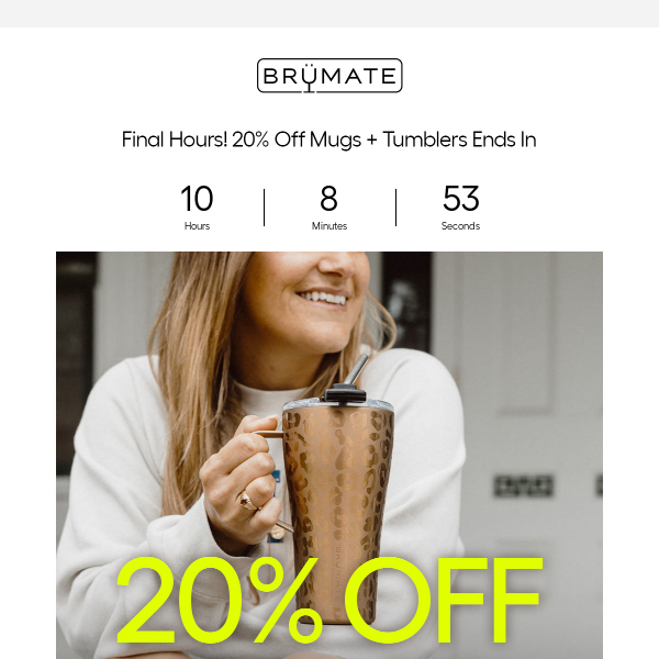 20% Off Tumbler Sale! - Bru Mate