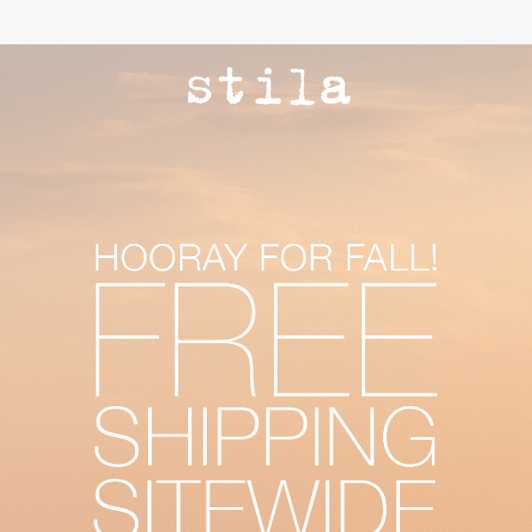 Final Hours: Free Shipping Sitewide