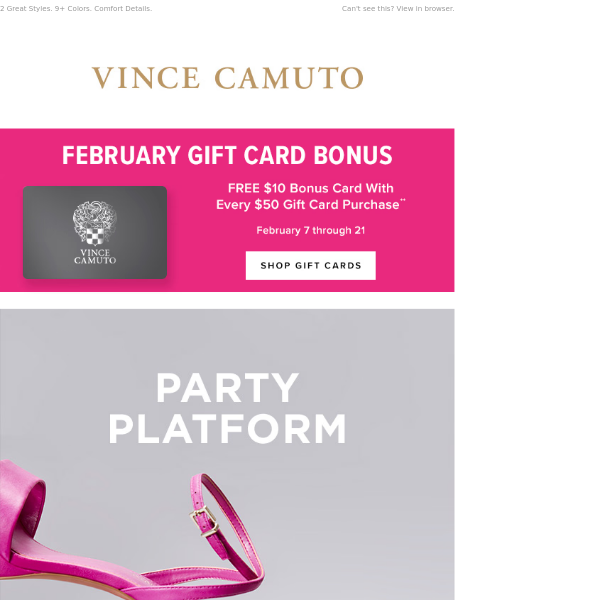 Vince Camuto Gift Card Balance Check