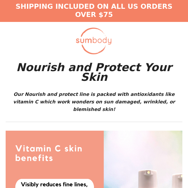 Big savings on Nourish and Protect! 🥰