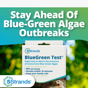 It's getting warmer! Watch out for blue-green algae.