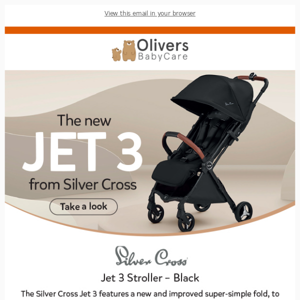 The new Jet 3 from Silver Cross