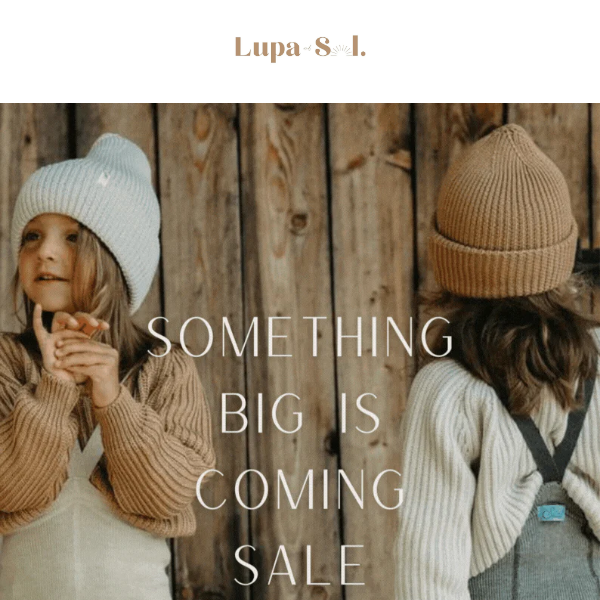 ✨SOMETHING BIG IS COMING SALE✨