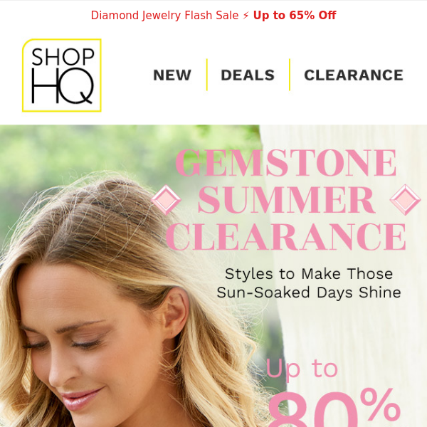 UP TO 80% OFF ☀️ Summer Gemstone Clearance Event