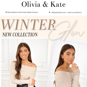 Winter glow new collection online!❄