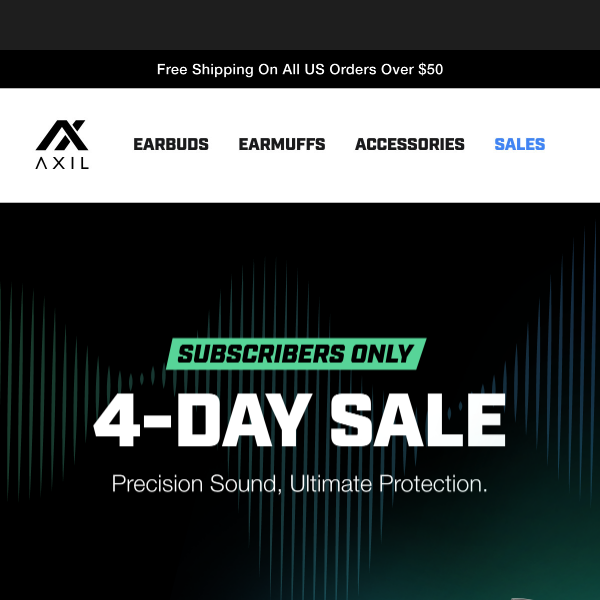 AXIL Best-Sellers: 50% Off!