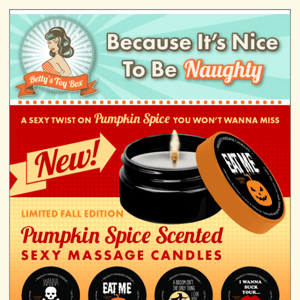 A Sexy New Twist on Pumpkin Spice! 🎃