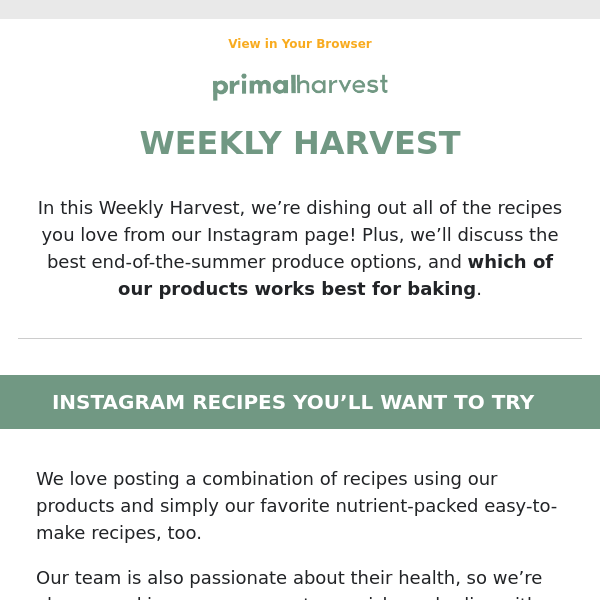 Instagram Recipes You'll Want To Try!