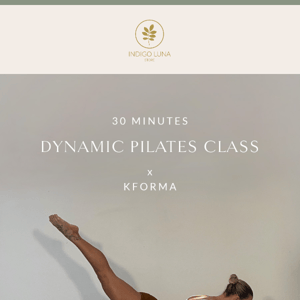 30min Online Pilates Class for you ✨