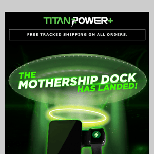 Your Wireless Charging Dock Has Landed!☄️
