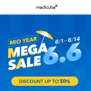 💙MEDICUBE MID YEAR MEGA SALE🤎