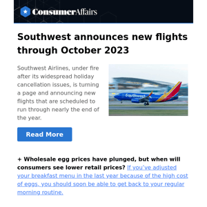 ✈️ New announcement from Southwest Airlines following major hiccups this past holiday season.