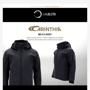 Winter Warrior: The New Carinthia MIG 4.0 Jacket