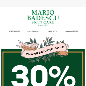 Happy Thanksgiving 🦃 Enjoy 30% Off Sitewide!