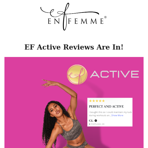 EF Active: Underwear as Active as You!