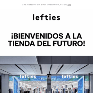 🤩 ¡Bienvenido a la tienda del futuro! 🤩 Lefties CC Diagonal Mar