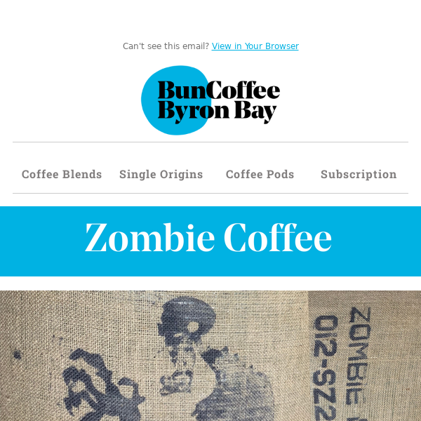 Zombie Coffee for Halloween? 🎃