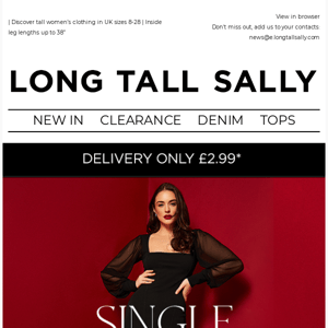 Styles to fall in love with, Long Tall Sally