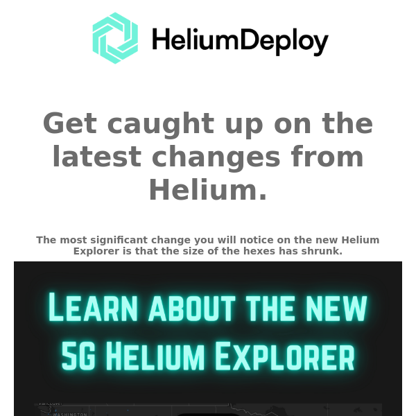 New Helium explorer and rewards coming?