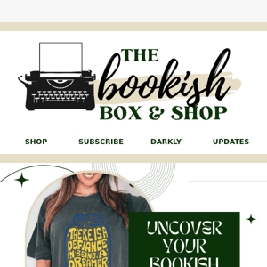 Uncover your Bookish favorites 😻