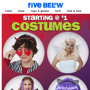 Slay Halloween with Five Below's Costume Ideas and Accessories 🎃💀