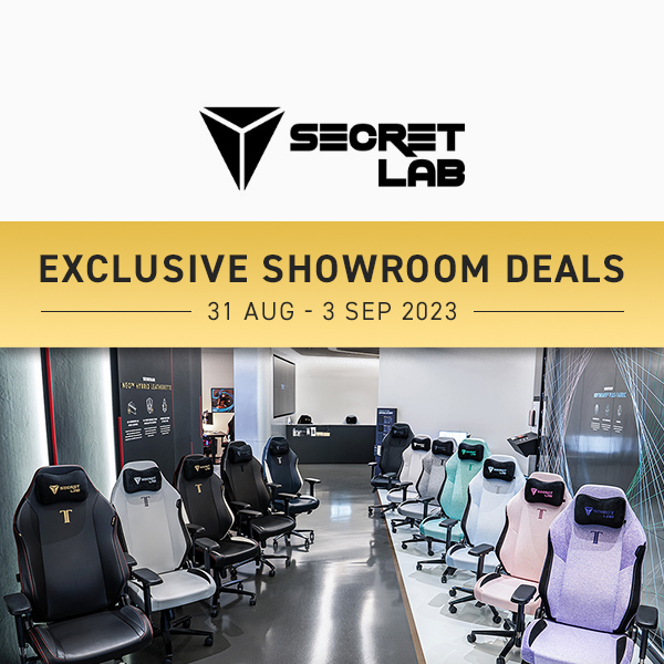 Exclusive showroom deals this COMEX weekend