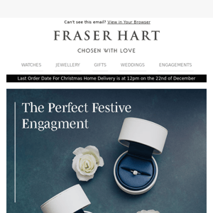Festive Engagement Rings this Christmas