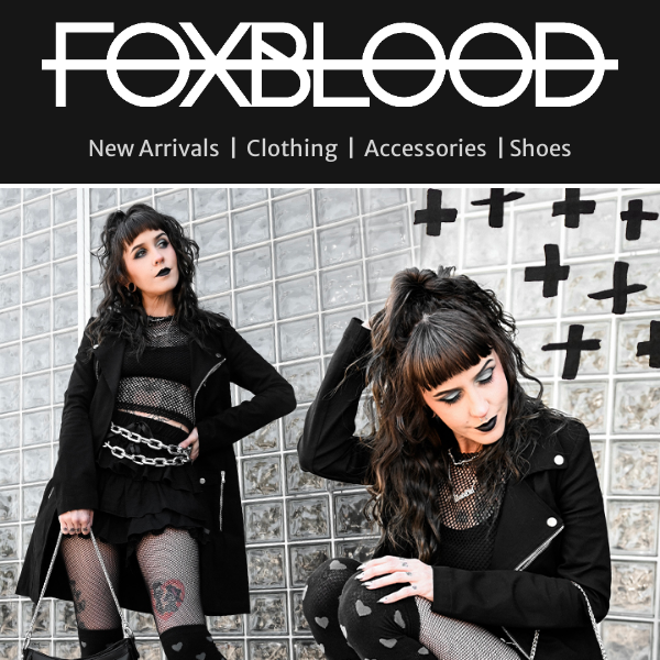 Black? For Spring? Groundbreaking 🕷️ - Foxblood Shop