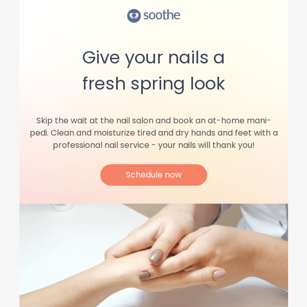 Freshen up your nails with Soothe 💅 