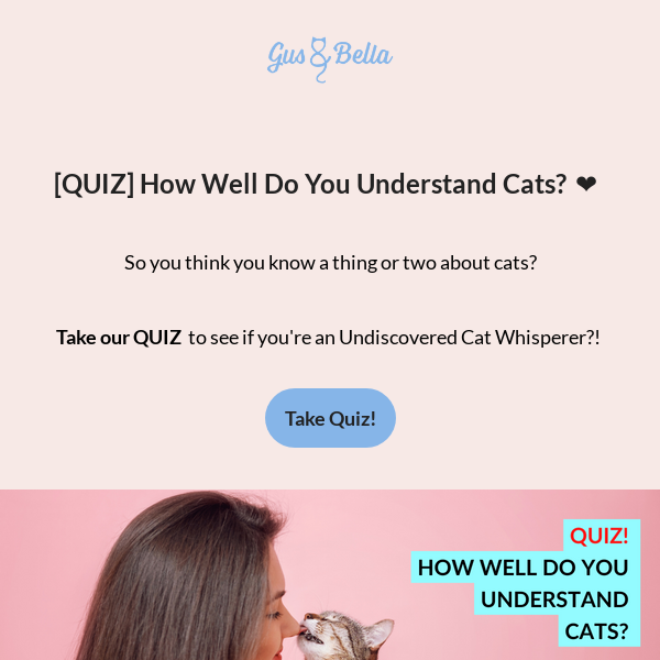 [QUIZ] How Well Do You Understand Cats? 🐱