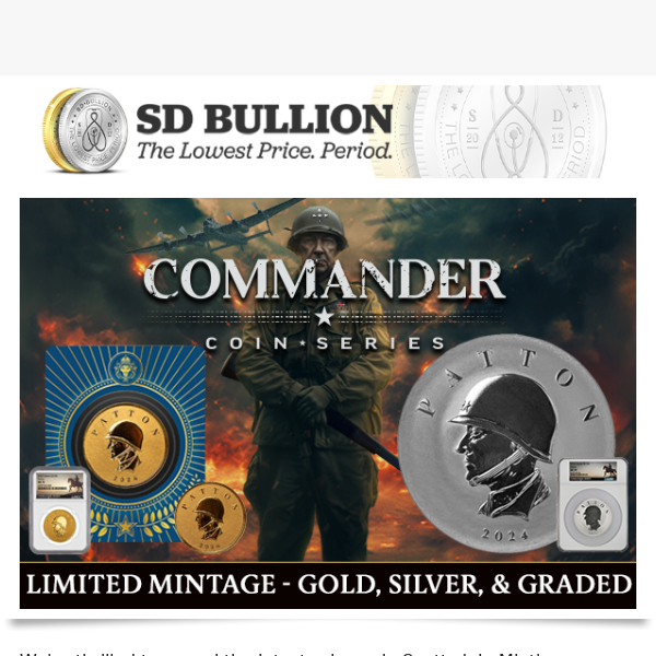 🪖 SD Exclusive: PATTON - Scottsdale Mint Commander Series