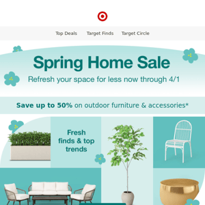 The Spring Home Sale starts now🌻