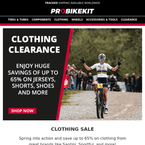 Clothing Deals Have Arrived!