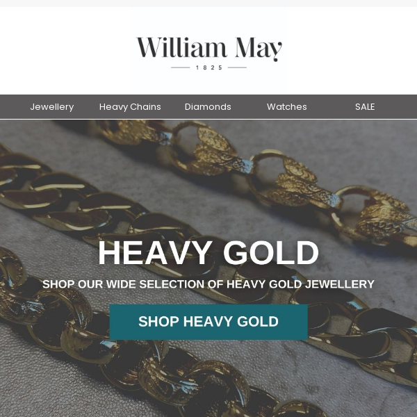 New Heavy Gold Arrivals!