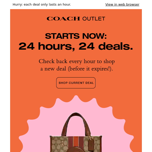 Coach Outlet sale: Save 20% off sitewide for 24 hours only