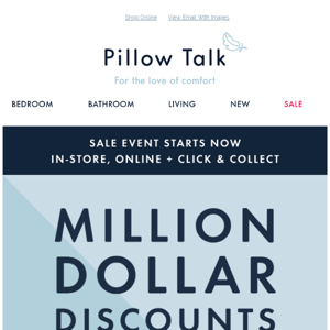 Pillow Talk Australia, there’s a million reasons to open this!