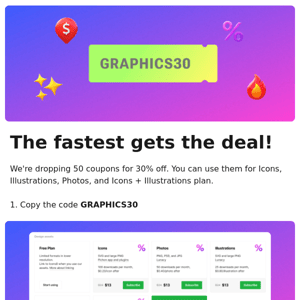 🔥 Sale on graphics