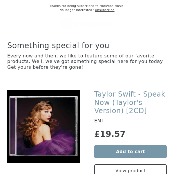 Taylor Swift - Fearless (Taylor's Version) CD - EMI