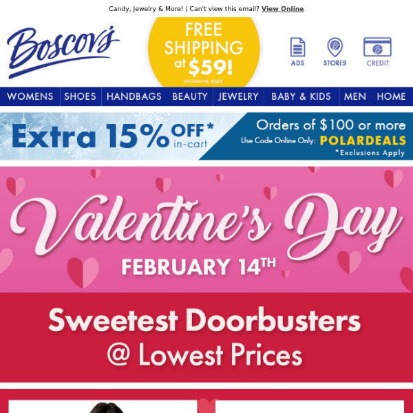 Shop the Sweetest Doorbusters @ Lowest Prices