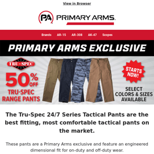 Limited time ONLY! ⏳ Save 50% On These Tru-Spec Pants