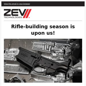 Rifle building season is upon us, build with Mega!