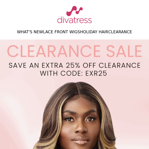 Extra 25% OFF Clearance Ends 2NITE!