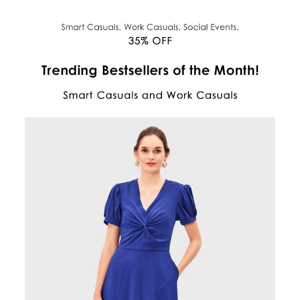 Trending & Bestselling. Denims, Cottons, Crepes, Georgettes, Dupioni. 35% OFF - Last 4 Days.