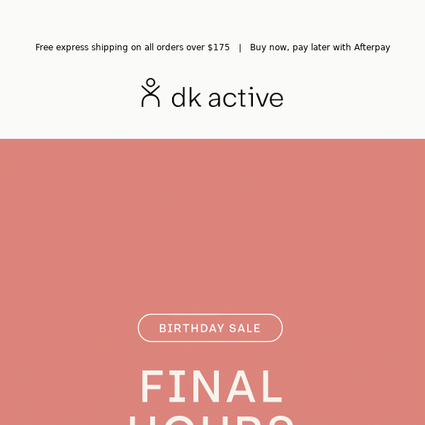 ⏳ BIRTHDAY SALE FINAL HOURS ⏳