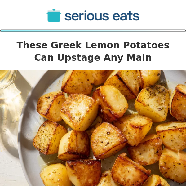 These Greek Lemon Potatoes Can Upstage Any Main