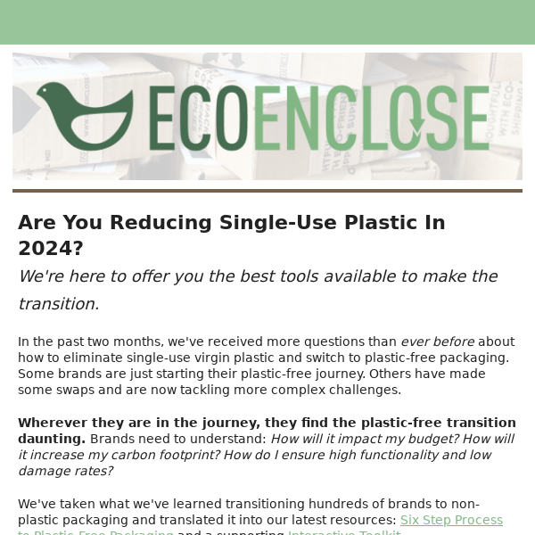 How to Eliminate Plastic This Year