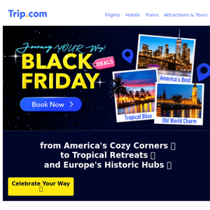 Last Call on Black Friday Travel Deals ✈️🌎